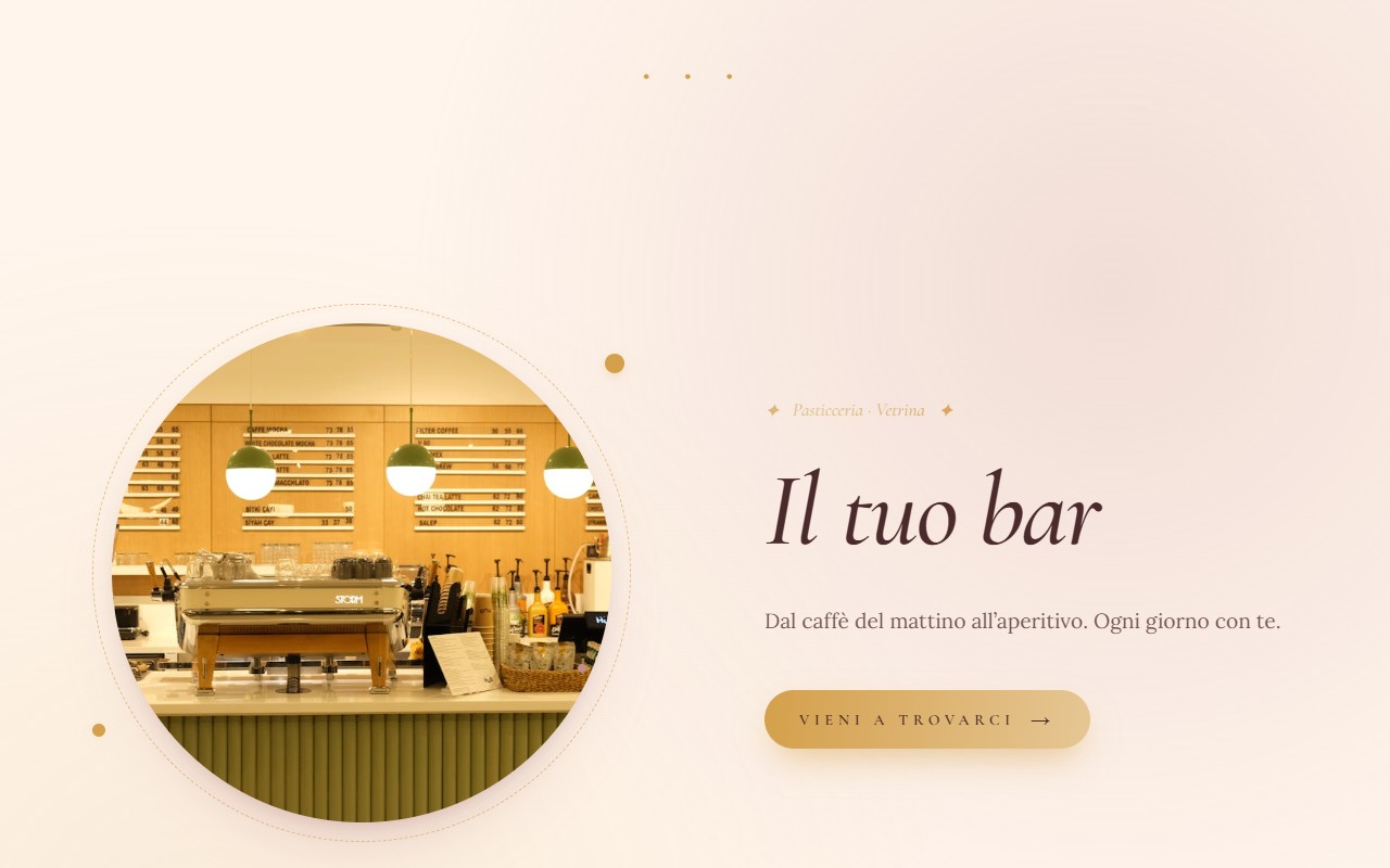 Anteprima Pasticceria · Vetrina