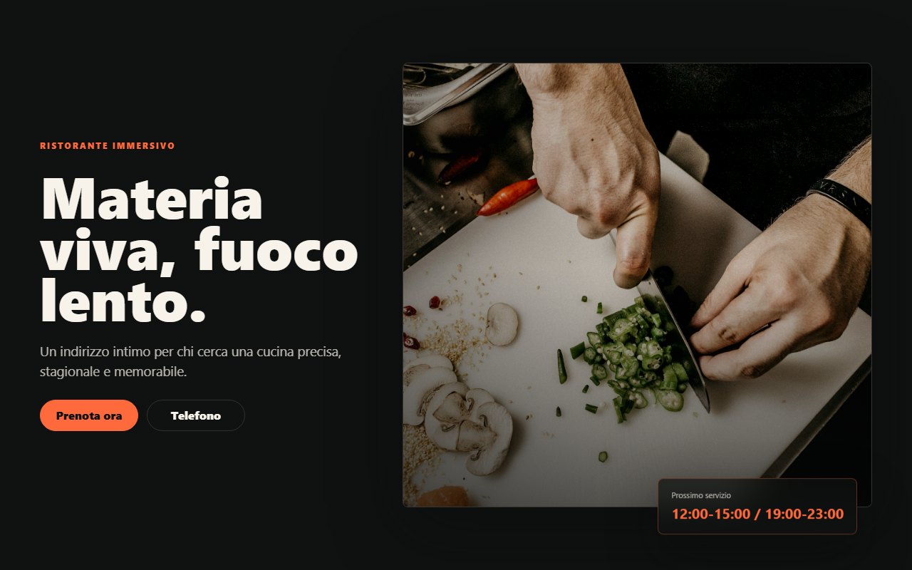 Anteprima Ristorante immersivo